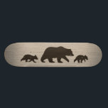 Skate Urso de urso com silhuetas de Cubs<br><div class="desc"></div>