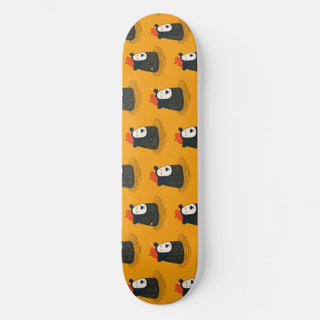 Skate Urso Meditante (Frente)