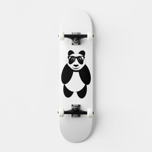 Skate Urso Panda Intelectual (Frente)