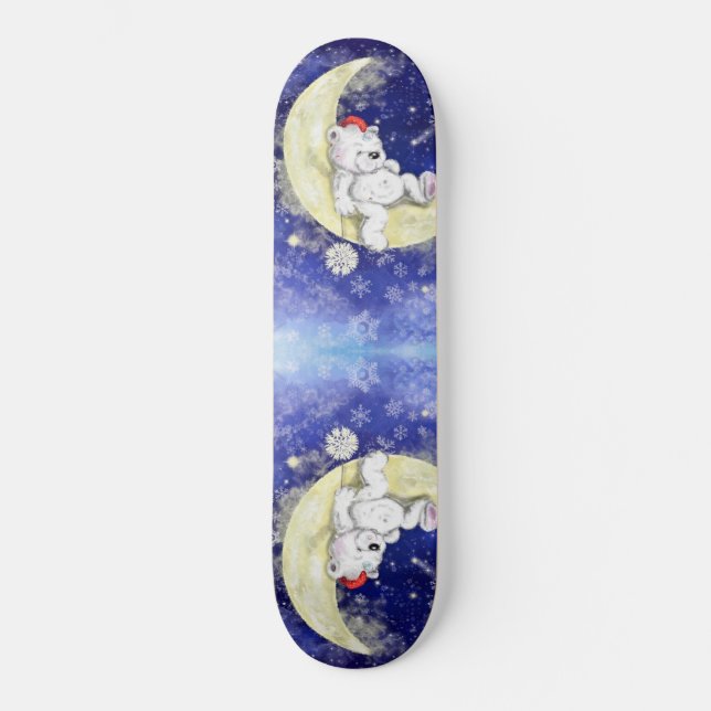 Skate Urso Pequeno Doce Sonhando - Bonito (Frente)