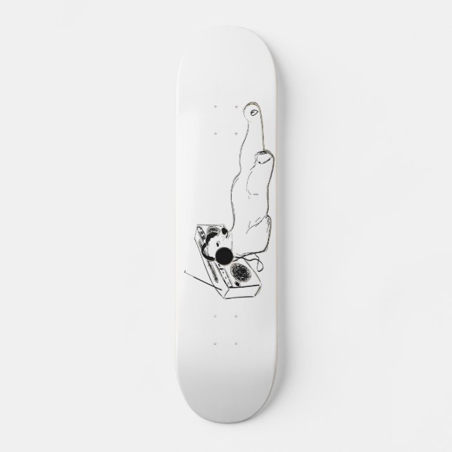 Skate urso polar de relaxamento da música (Frente)