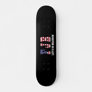 Skate Vamos para Brandon Skateboard, 7¾" Deck