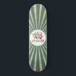 Skate Vamos Rock and Roll Vintage<br><div class="desc">Estes skates rock n roll são modernos e um dos tipos. Com uma vintage de crianças design e adolescentes gostarão disso.</div>