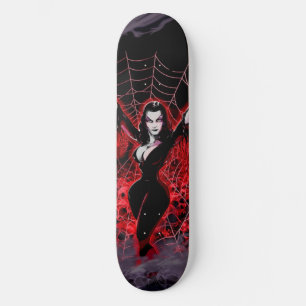 Skate Vampiro Mulher-aranha gótica