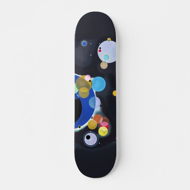 Skate Vários Círculos, Vassily Kandinsky em digital (Frente)
