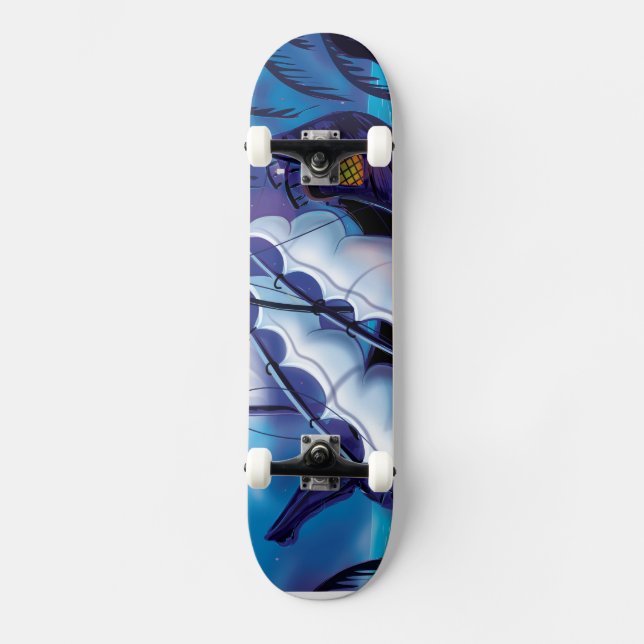 Skate Velha Navegação Pirata Amarrada (Frente)