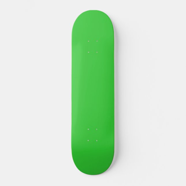 Skate verde limão de cores (Frente)