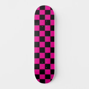 Skate Verificado (verificado) Magenta Rosa Quente e Pret