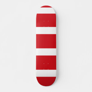 Skate Vermelho listrado