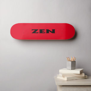 skate vermelho preto
