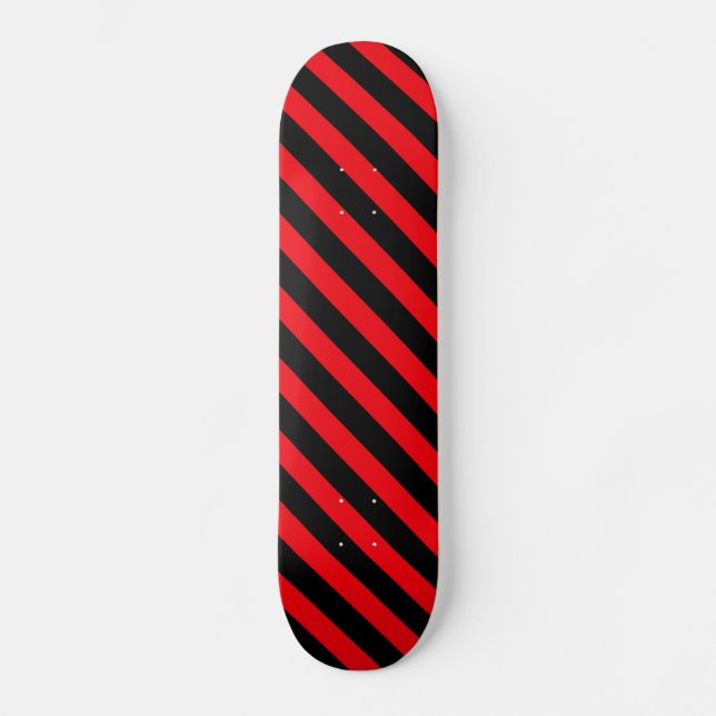 skate vermelho preto (Frente)