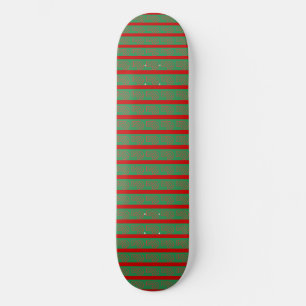 Skate Vermelho Verde