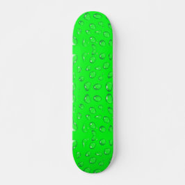 Skate vert lime mouillé