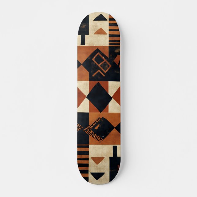 Skate Vertical design with African elements (Frente)