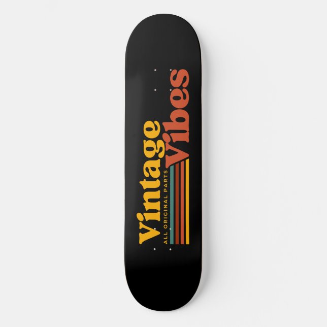 SKATE VIBRAÇÕES RETRÔ TODAS AS PEÇAS ORIGINAIS (Frente)