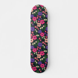 Skate Vibrant Ditsy Floral Impressão