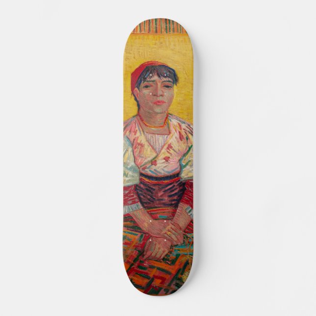 Skate Vincent Van Gogh - A Mulher Italiana (Frente)