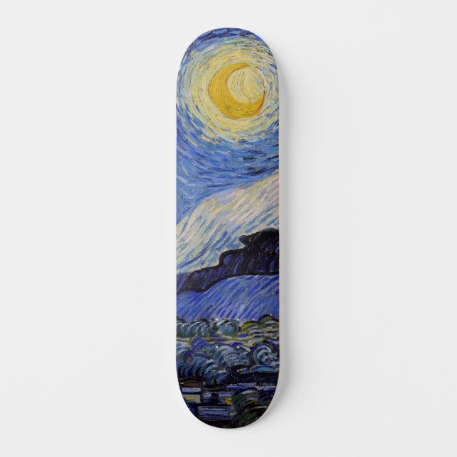 Skate Vincent Van Gogh - A Noite Estrelada (Frente)