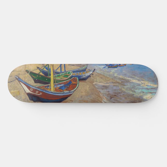 Skate Vincent van Gogh - Barcos de Pesca na Praia (Horz)