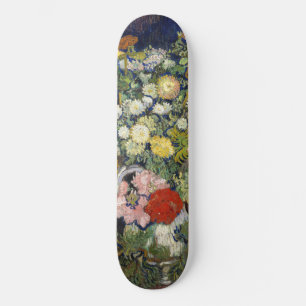 Skate Vincent van Gogh - Buquê de Flores em um Vaso
