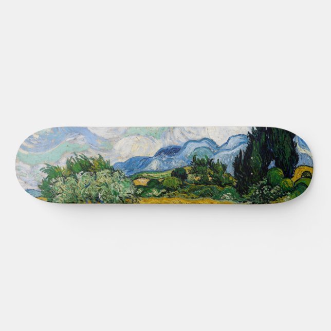 Skate Vincent Van Gogh - Campo de Trigo com Ciprestes (Horz)