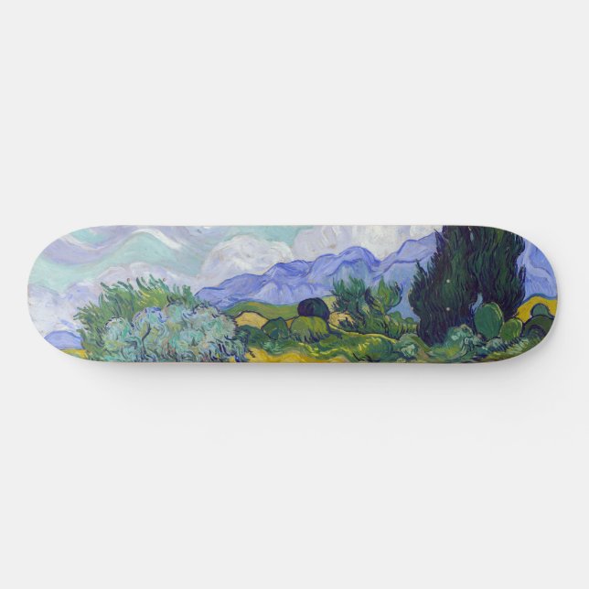 Skate Vincent Van Gogh - Campo de Trigo com Ciprestes (Horz)