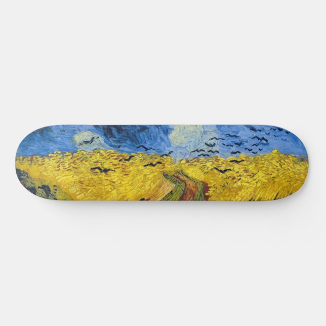 Skate Vincent van Gogh - Campo de Trigo com Corvos (Horz)