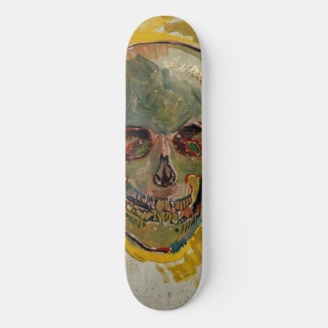 Skate Vincent van Gogh - Caveira 1887 #2 (Frente)