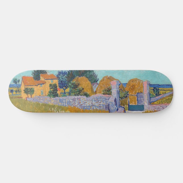 Skate Vincent van Gogh - Farmhouse in Provence (Horz)