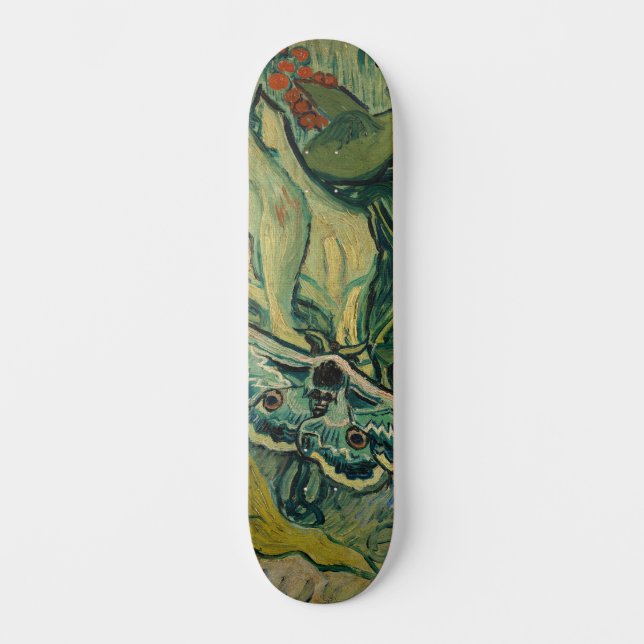 Skate Vincent van Gogh - Giant Peacock Moth (Frente)