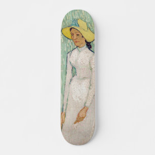 Skate Vincent van Gogh - Menina de Branco