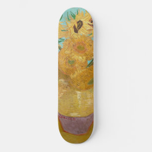 Skate Vincent Van Gogh - Vaso com Doze Girassóis