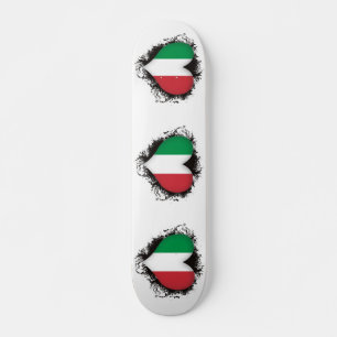 Skate Vintage eu amo Italia