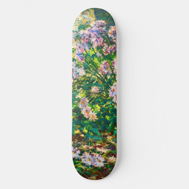 Skate Vintage Flores bonito Ilustração Windflower (Frente)