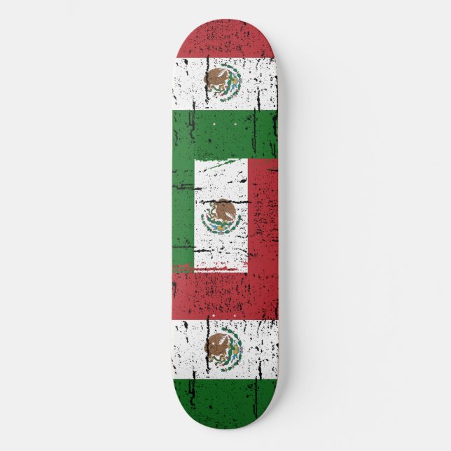 Skate Vintage Mexico Flag (Frente)
