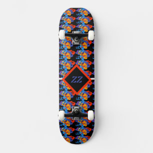 Skate vintage Nature monograma personalize