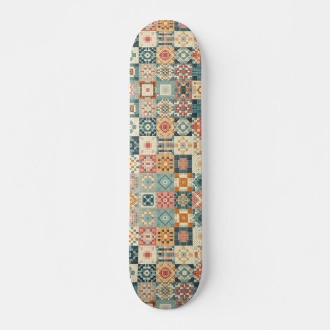 Skate Vintage, retalhamento de aparência (Frente)
