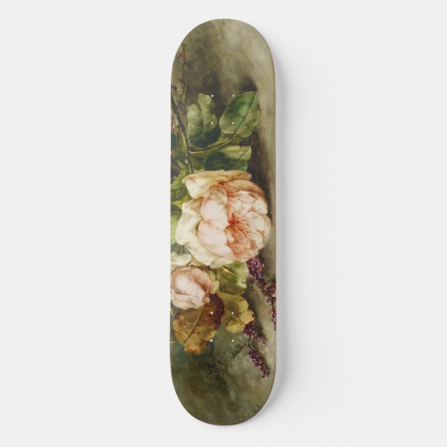 Skate Vintage Rosas por Margaretha Roosenboom (Frente)