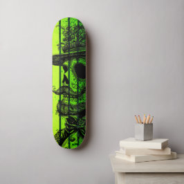 Skate Vintage Skull: Andar com Estilo Retron Retroativo