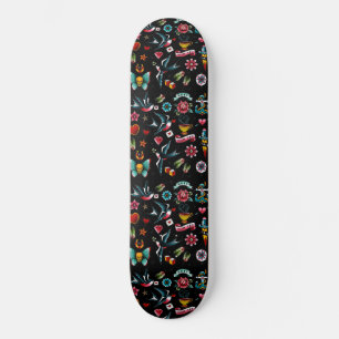 Skate Vintage Tattoo Patternboard