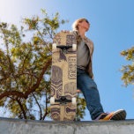 Skate Vintage Tiki Set<br><div class="desc">Vintage Tiki (um grande conjunto de ilustrações gráfico polinésio em forma humanoide).</div>