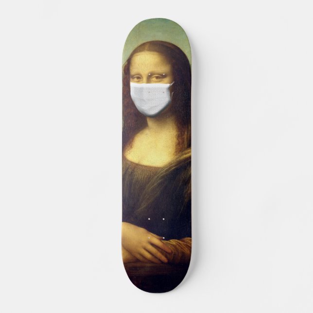Skate Vírus Mona Lisa Via Corona (Frente)