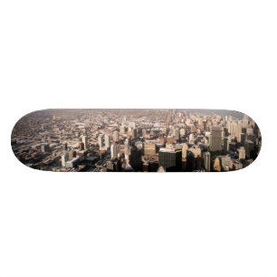 Skate Vista panorâmica da cidade