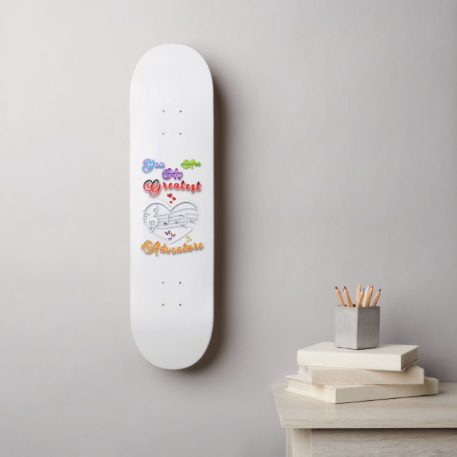 Skate Você É Minha Maior Aventura (Arte de parede)