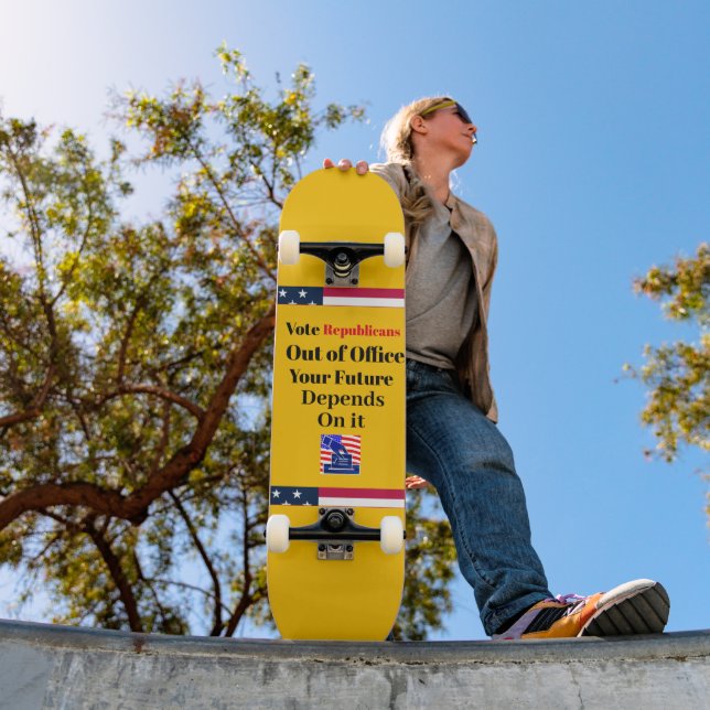 Skate Vote Republicanos Fora do Escritório (Ao ar livre 1)