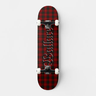 Skate Wallace Clan Tartan - Padrão de Xadrez escocês