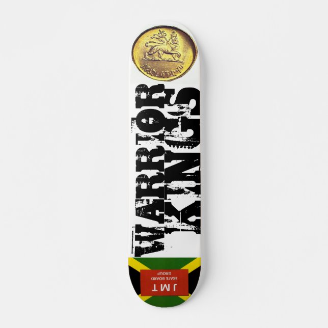 Skate WARRIOR KINGS Skateboard, Deck 7¾" (Frente)