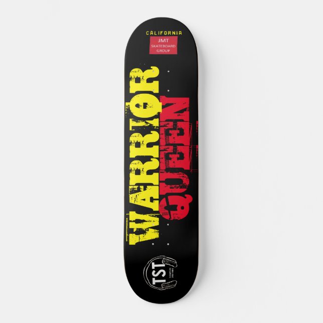 SKATE WARRIOR QUEEN SKATEBOARDS / JMT EUA (Frente)