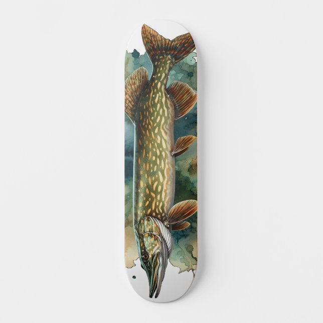 Skate Watercolor Series: Pike (Frente)