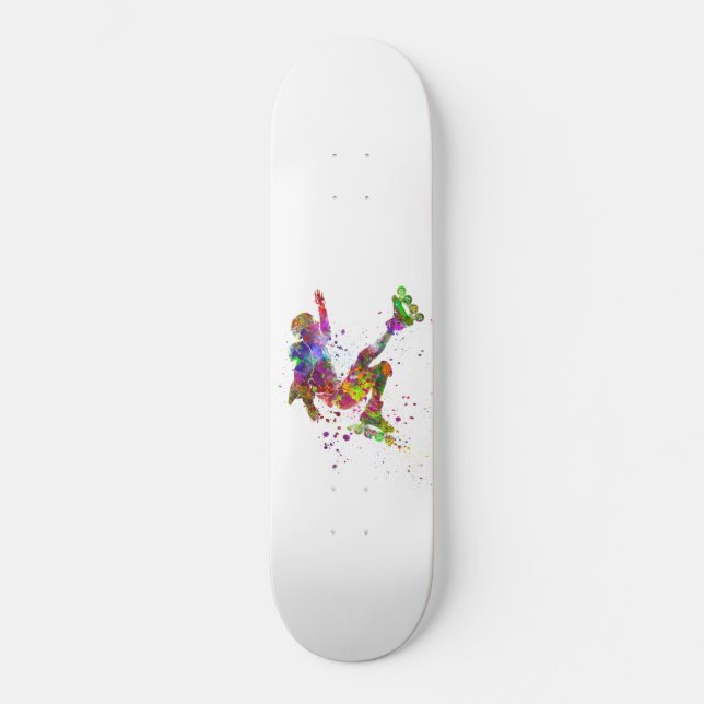 Skate watercolor skater (Frente)